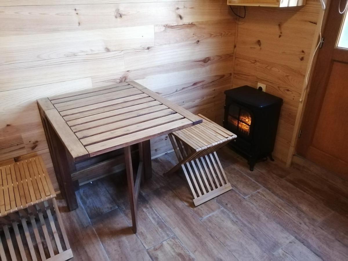 Patrice Et Chrstel Cabane En Bois Chatuzange-le-Goubet Exterior foto
